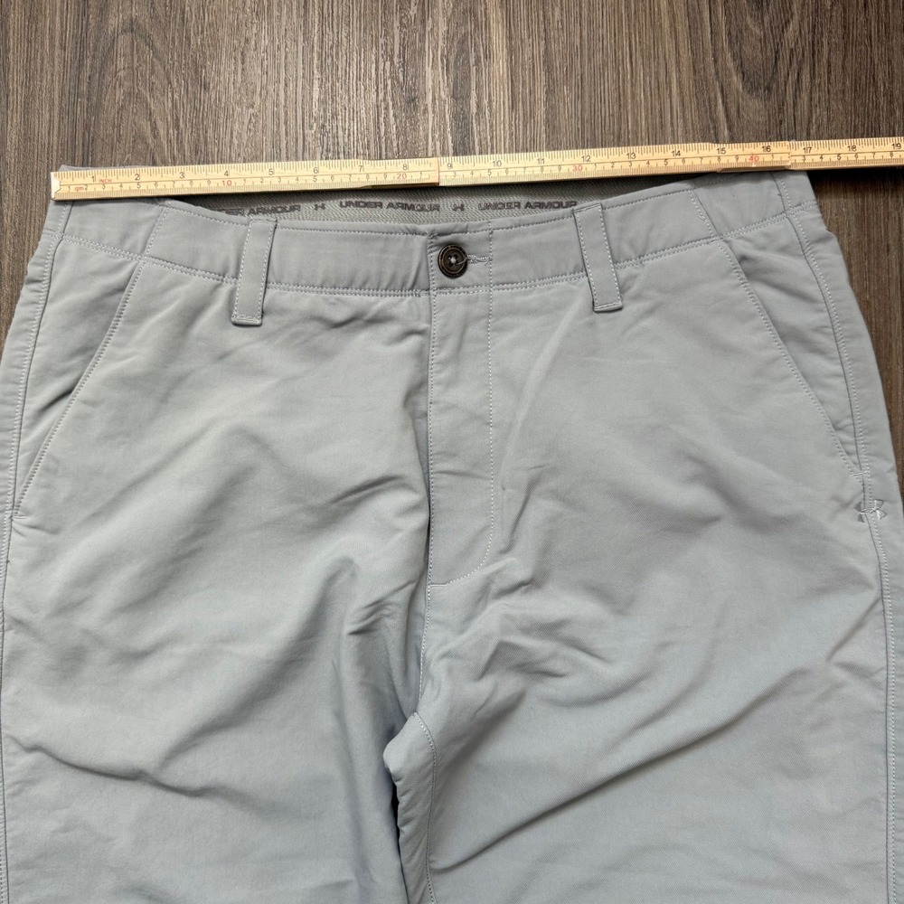 Under Armour Mens Gray Golf Pants Size 34x28 (tag 36x30)Lightweight Athletic - Picture 4 of 11